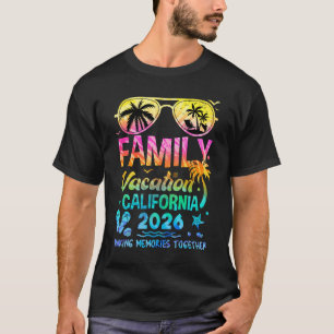 Family Vacation 2026 California Matching Memories T-Shirt