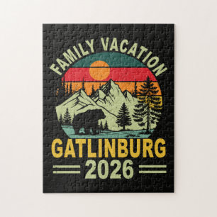 Family Vacation 2026 Gatlinburg Tennessee Jigsaw Puzzle