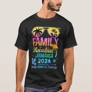 Family Vacation 2026 Jamaica Matching Memories Tog T-Shirt