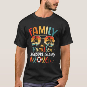 Family Vacation 2026 Matching Group Florida Treasu T-Shirt