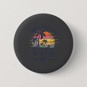 Family Vacation 2026 Summer Vibes Jamaica Ocho Rio 6 Cm Round Badge