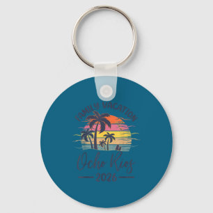 Family Vacation 2026 Summer Vibes Jamaica Ocho Rio Key Ring