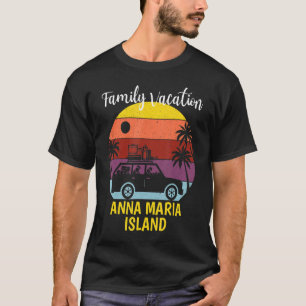 Family Vacation Anna Maria Island Florida Beach Ca T-Shirt
