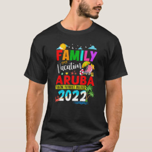 Family Vacation Aruba Making Memories Together Sum T-Shirt