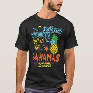 Family Vacation Bahamas 2023 Matching Summer Vacat T-Shirt