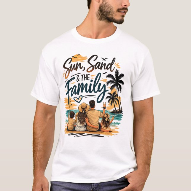 Family Vacation Beach Trip Tee 2026 (Front)
