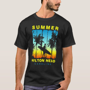 Family Vacation Carolina Hilton Head Sunset Beach T-Shirt