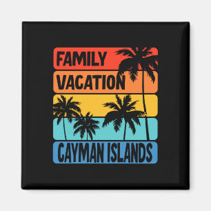 Family vacation cayman islands performance  magnet