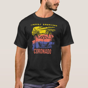 Family Vacation Coronado Holiday California Festiv T-Shirt