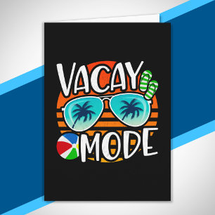 Family Vacation - Couples Vacation - Vacation Card