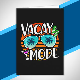 Family Vacation - Couples Vacation - Vacation Card