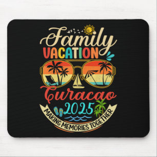 Family Vacation Curacao 2025 Memories Family Summe Mouse Pad