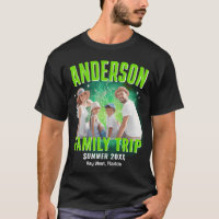 Family Vacation Custom Photo Vintage Bootleg Rap