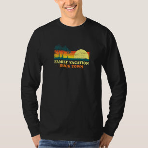 Family Vacation Duck Town American North Carolina T-Shirt