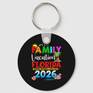 Family vacation florida 2026 matching group summer key ring