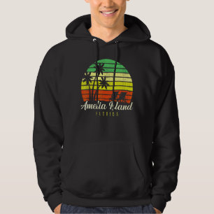 Family Vacation Florida Amelia Island Sunset Beach Hoodie
