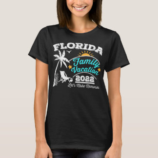 Family Vacation Florida beach 2022 Travel matching T-Shirt