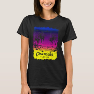Family Vacation Florida Clearwater Sunset Beach T-Shirt