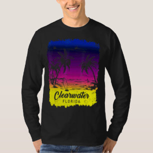 Family Vacation Florida Clearwater Sunset Beach T-Shirt