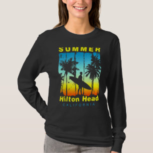 Family Vacation Florida Hilton Head Sunset Beach 1 T-Shirt