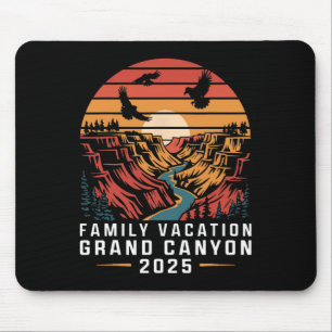 Family Vacation Grand Canyon 2025 Family Vacation Mouse Pad
