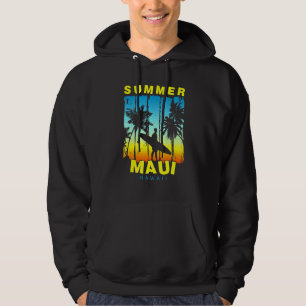 Family Vacation Hawaii Maui Sunset Beach 1 Hoodie