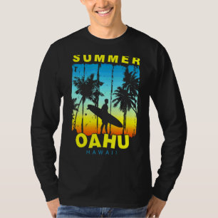 Family Vacation Hawaii Oahu Sunset Beach T-Shirt