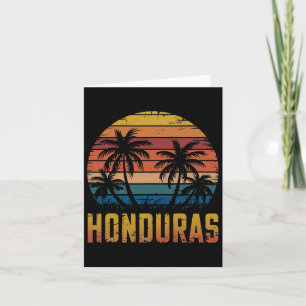 Family Vacation Honduras Souvenirs Honduras Roatan Card