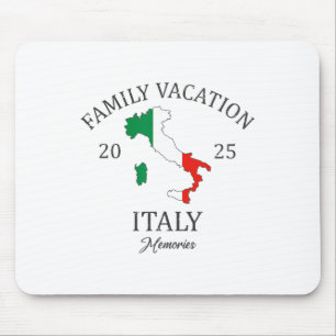 Family Vacation Italy 2025 Family Travel Squad Mouse Pad