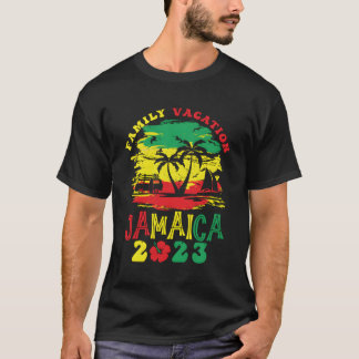 Family Vacation Jamaica 2023 Family Trip T-Shirt