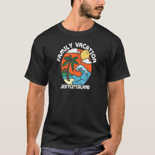 Family Vacation Jekyll Island Beach Georgia Beach T-Shirt