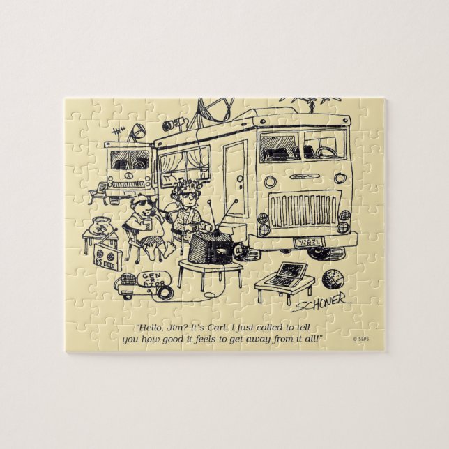 Family Vacation Jigsaw Puzzle (Horizontal)