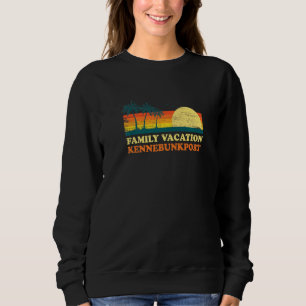 Family Vacation Kennebunkport American Maine Usa B Sweatshirt