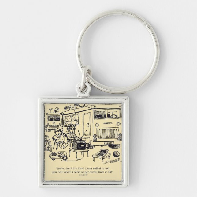 Family Vacation Key Ring (Front)