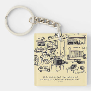 Family Vacation Key Ring