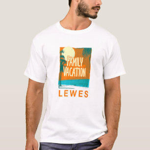 Family Vacation Lewes Beach Delaware Beach Bum Tou T-Shirt