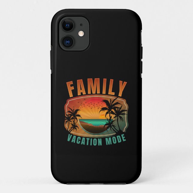 FAMILY VACATION MODE Case-Mate iPhone CASE (Back)