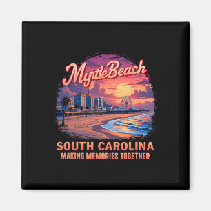Family Vacation Myrtle Beach 2025 Holiday Summer M Magnet