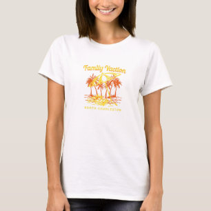Family Vacation North Charleston Keepsake South Ca T-Shirt