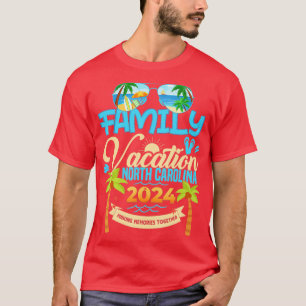Family Vacation North olina 2024 Summer Vacation 2 T-Shirt