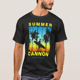 Family Vacation Oregon Cannon Sunset Beach T-Shirt