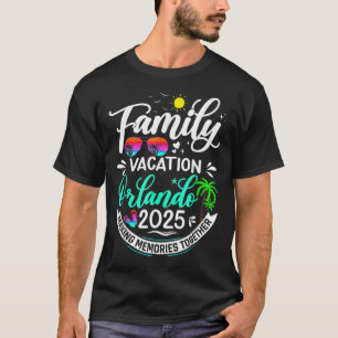 Family Vacation Orlando 2025 Beach Summer Vacation T-Shirt