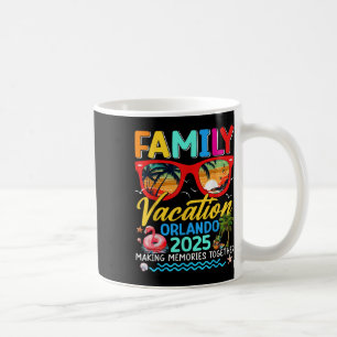 Family Vacation Orlando 2025 Summer Matching Group Coffee Mug