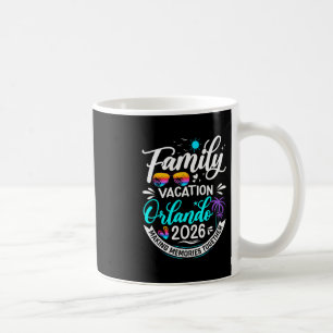 Family Vacation Orlando 2026 Beach Summer Vacation Coffee Mug