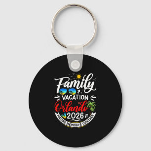 Family Vacation Orlando 2026 Beach Summer Vacation Key Ring