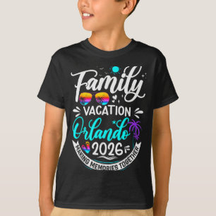 Family Vacation Orlando 2026 Matching Summer Vacat T-Shirt
