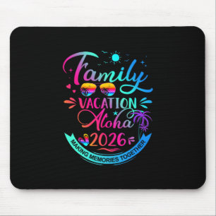 Family Vacation Orlando 2026 Palm Tree Gift Mouse Pad