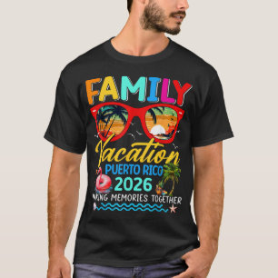 Family Vacation Puerto Rico 2026 Summer Matching T-Shirt
