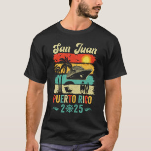 Family Vacation Puerto Rico San Juan 2025 Beach Su T-Shirt
