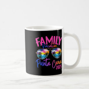 Family Vacation Punta Cana 2025 Matching Holiday S Coffee Mug